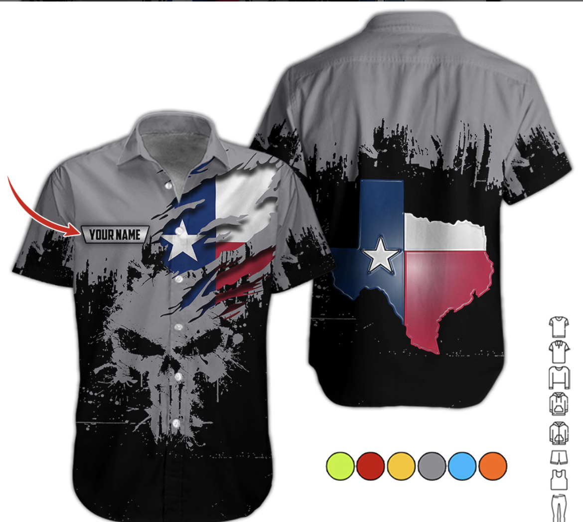 Click to view full screen Personalized Name And Text Color Over Printed Clothes SU761 photo review