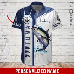 Custom Text Tuna Fishing Hoodie - photo 12