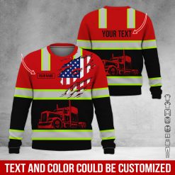 Custom Name Semi Truck Full Color Uniform - photo 181