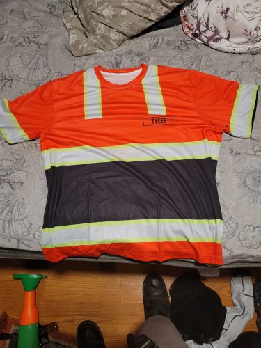 Personalized Name And Color Heavy Equipment Uniform All Over Printed Clothes AY294 photo review
