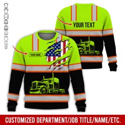 Custom Name Semi Truck Full Color Uniform - photo 177