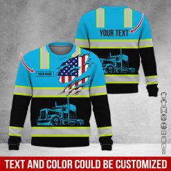 Custom Name Semi Truck Full Color Uniform - photo 193