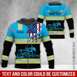 Custom Name Semi Truck Full Color Uniform - photo 195