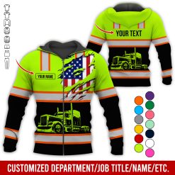 Custom Name Semi Truck Full Color Uniform - photo 179