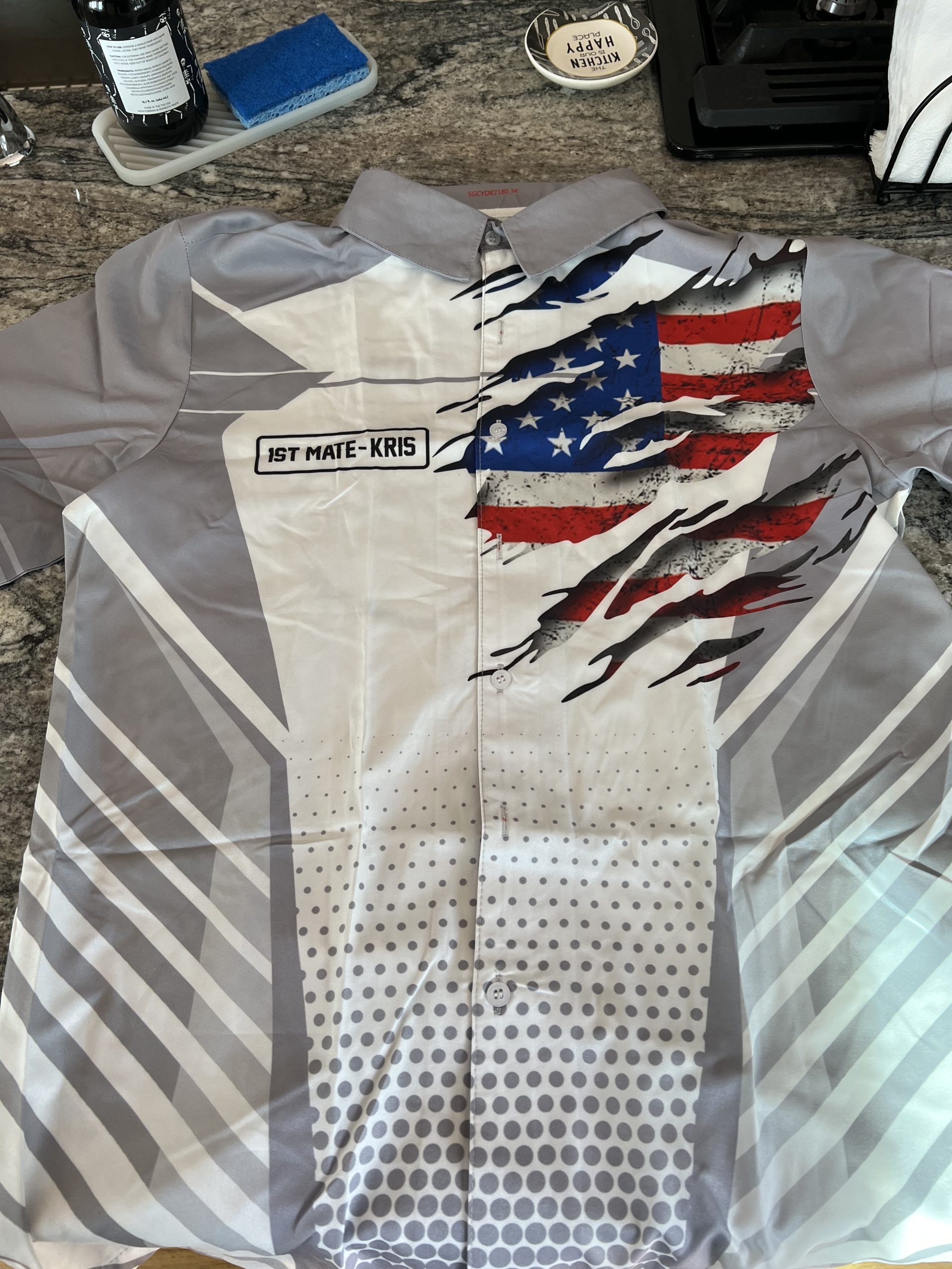 Click to view full screen Custom Text And Logo 3D All Over Printed Clothes CK120 photo review