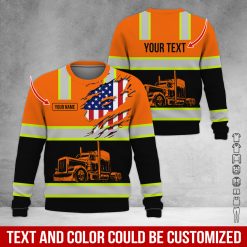 Custom Name Semi Truck Full Color Uniform - photo 197