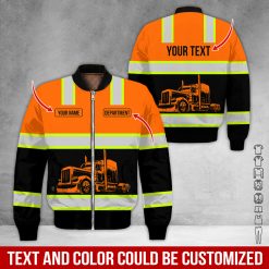 Full Color Custom Name Semi Truck All Over Print Shirt - photo 432