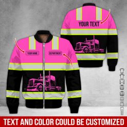 Full Color Custom Name Semi Truck All Over Print Shirt - photo 436