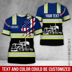 Custom Name Semi Truck Full Color Uniform - photo 205