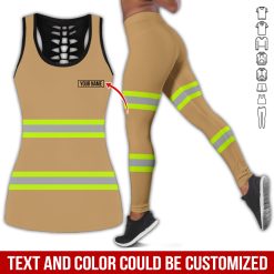Custom Name and Text Firefighter Uniform 3D Hoodie - photo 100