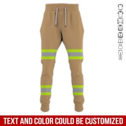 Custom Name and Text Firefighter Uniform 3D Hoodie - photo 103