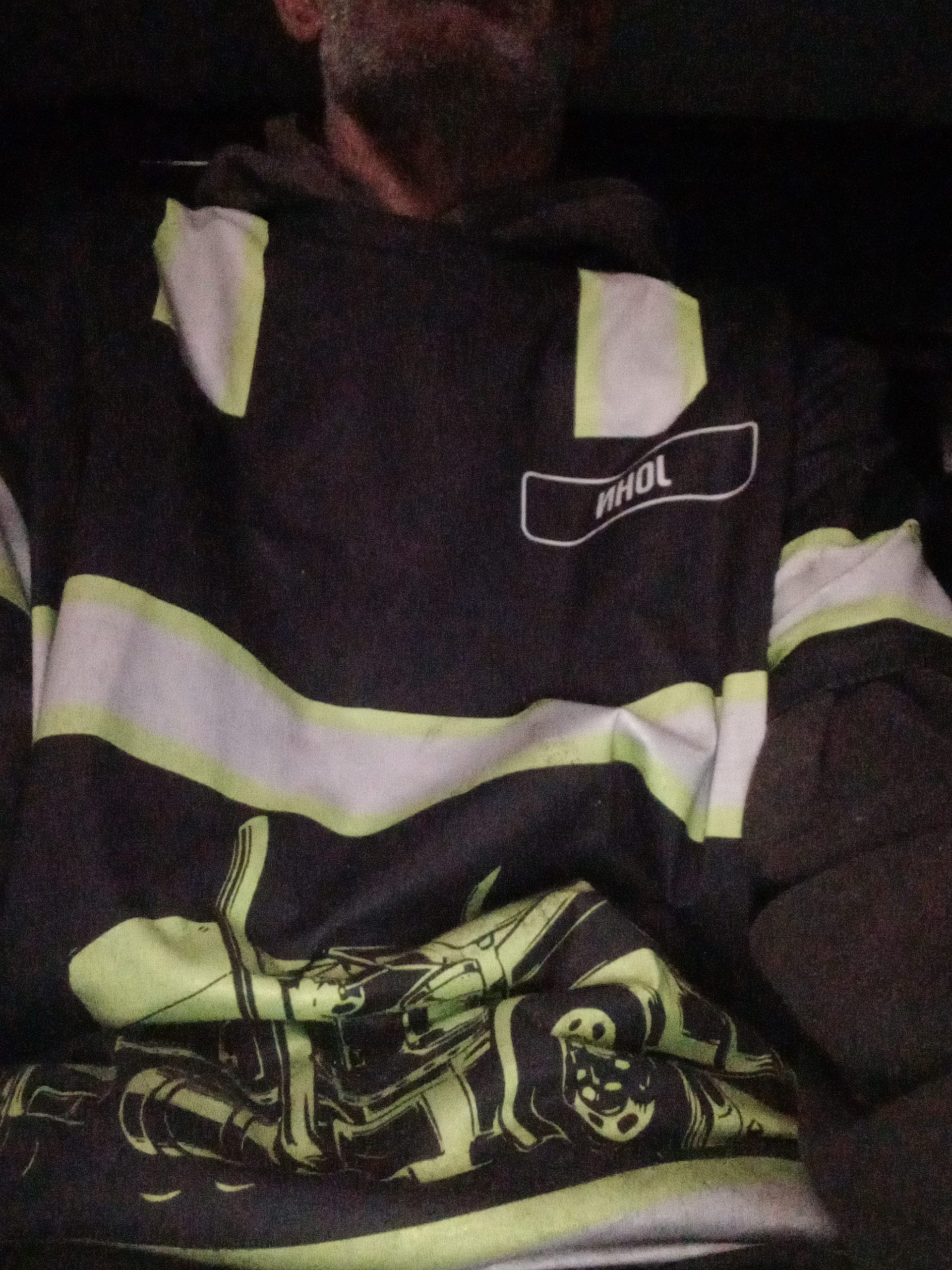 Click to view full screen Customized Name Full Color Semi Truck All Over Printed Clothes GG989 photo review