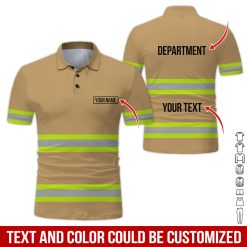 Custom Name and Text Firefighter Uniform 3D Hoodie - photo 92