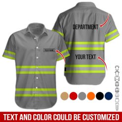 Custom Name and Text Firefighter Uniform 3D Hoodie - photo 85