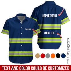 Custom Name and Text Firefighter Uniform 3D Hoodie - photo 80