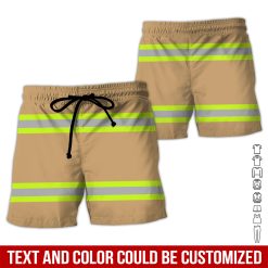 Custom Name and Text Firefighter Uniform 3D Hoodie - photo 97