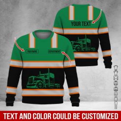 Full Color Custom Name Semi Truck All Over Print Shirt - photo 453