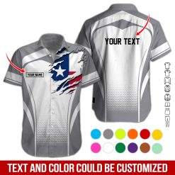 Persionalized Name Love Texas 3D Hoodie - photo 170