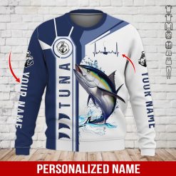 Custom Text Tuna Fishing Hoodie - photo 20