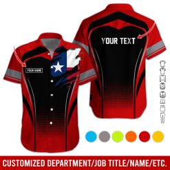 Persionalized Name Love Texas 3D Hoodie - photo 268
