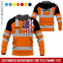 Custom with Flag Heavy Equipment Hoodie - photo 64
