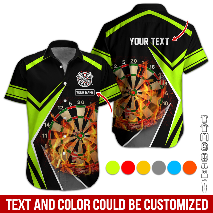 Click to view full screen Personalized Name Darts Team Is My Life 3D All Over Printed Clothes AC168 photo review