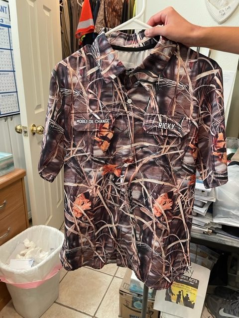 Click to view full screen Pocket – Customized Name Hunting Camo All Over Printed Clothes GE616 photo review