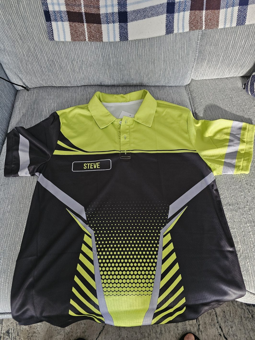 Click to view full screen Custom Text Uniform Full Colors All Over Printed Clothes AC386 photo review