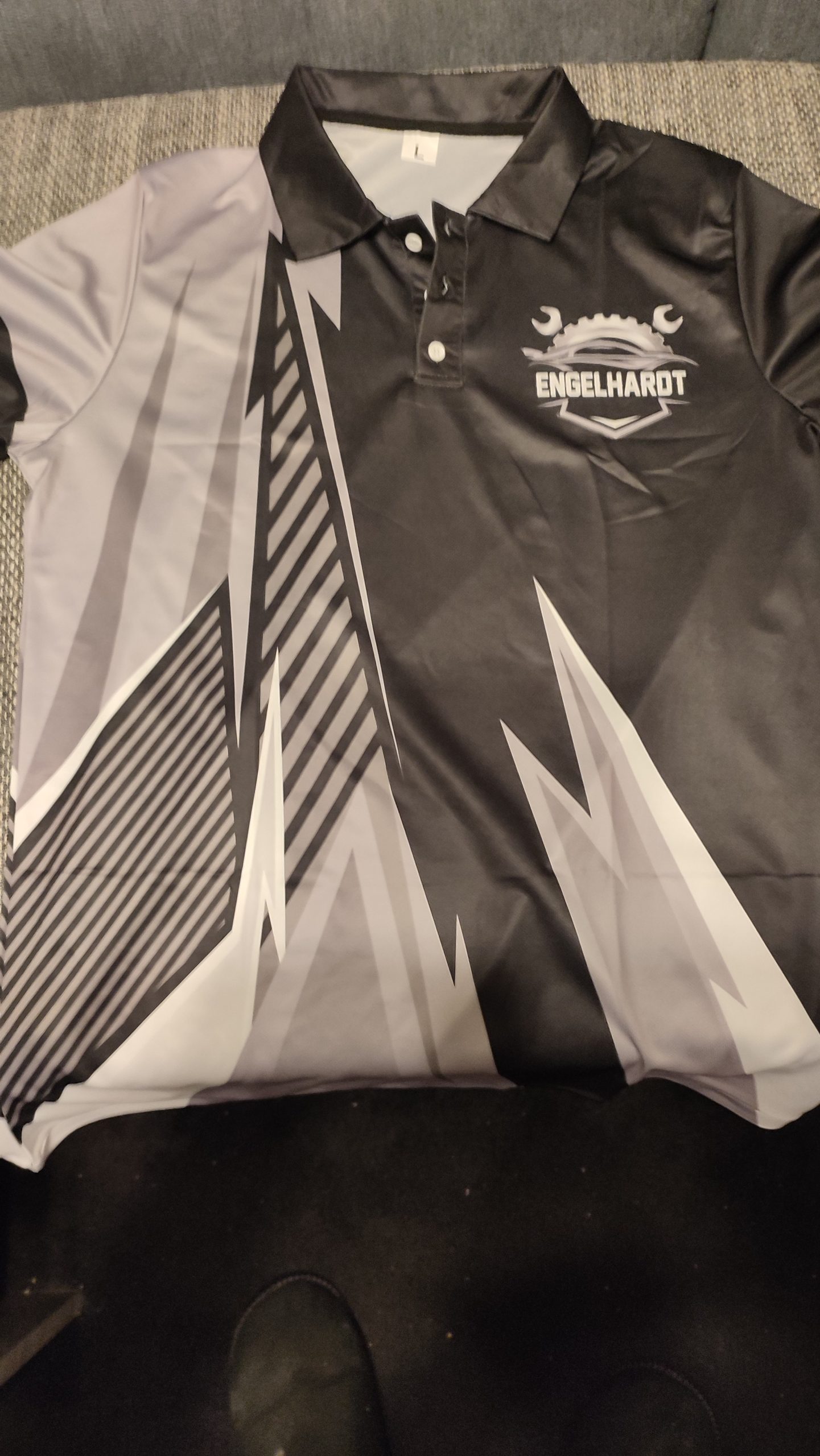 Click to view full screen Custom Text Uniform Full Colors All Over Printed Clothes AC386 photo review