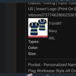 Pocket - Personalized Name And Flag Workwear Style All Over Printed Clothes AC337 photo review