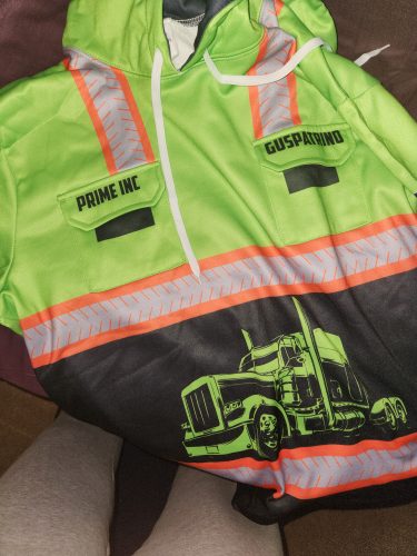 Pocket – Personalized Name And Flag Full Color Semi Truck Uniform All Over Printed Clothes HP38 photo review