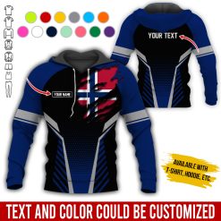 Custom Love Norway Hoodie - photo 343