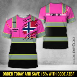 Custom Name Workwear Style Printed Uniform - photo 125