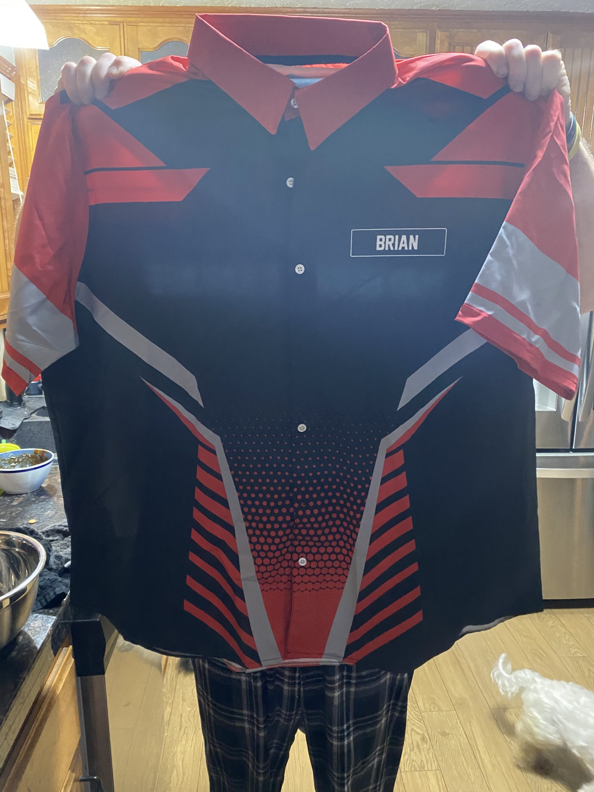 Click to view full screen Custom Text And Logo Uniform Workwear Best Gift 3D All Over Printed Clothes FA101 photo review