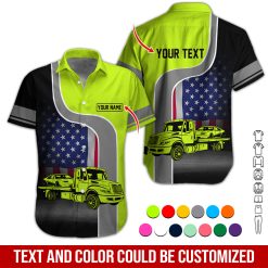 Custom Name and Color Love Tow Truck Hoodie - photo 171