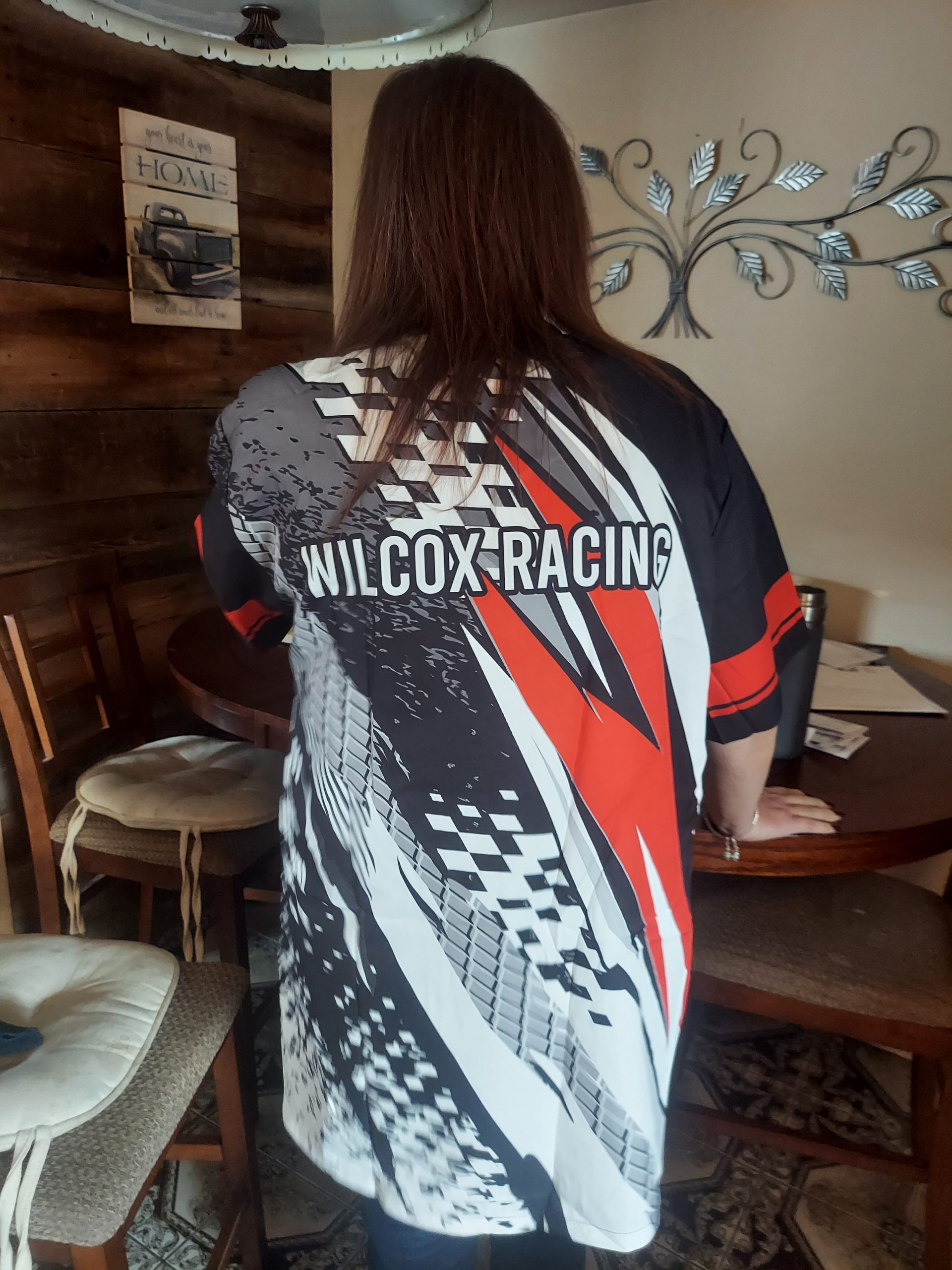 Click to view full screen Custom Text Uniform Full Colors All Over Printed Clothes IU766 photo review