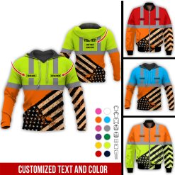 Custom Text Uniform Full Colors Hoodie - photo 129