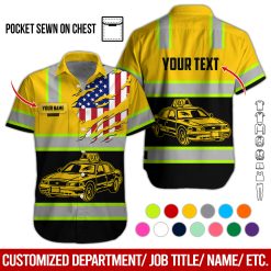 Pocket –Custom Taxi Cab Driver Uniform Hoodie - photo 129