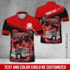 Custom Text Semi Truck Uniform 3D Hoodie - photo 120