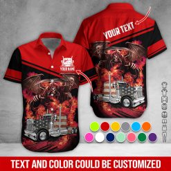 Custom Text Semi Truck Uniform 3D Hoodie - photo 121