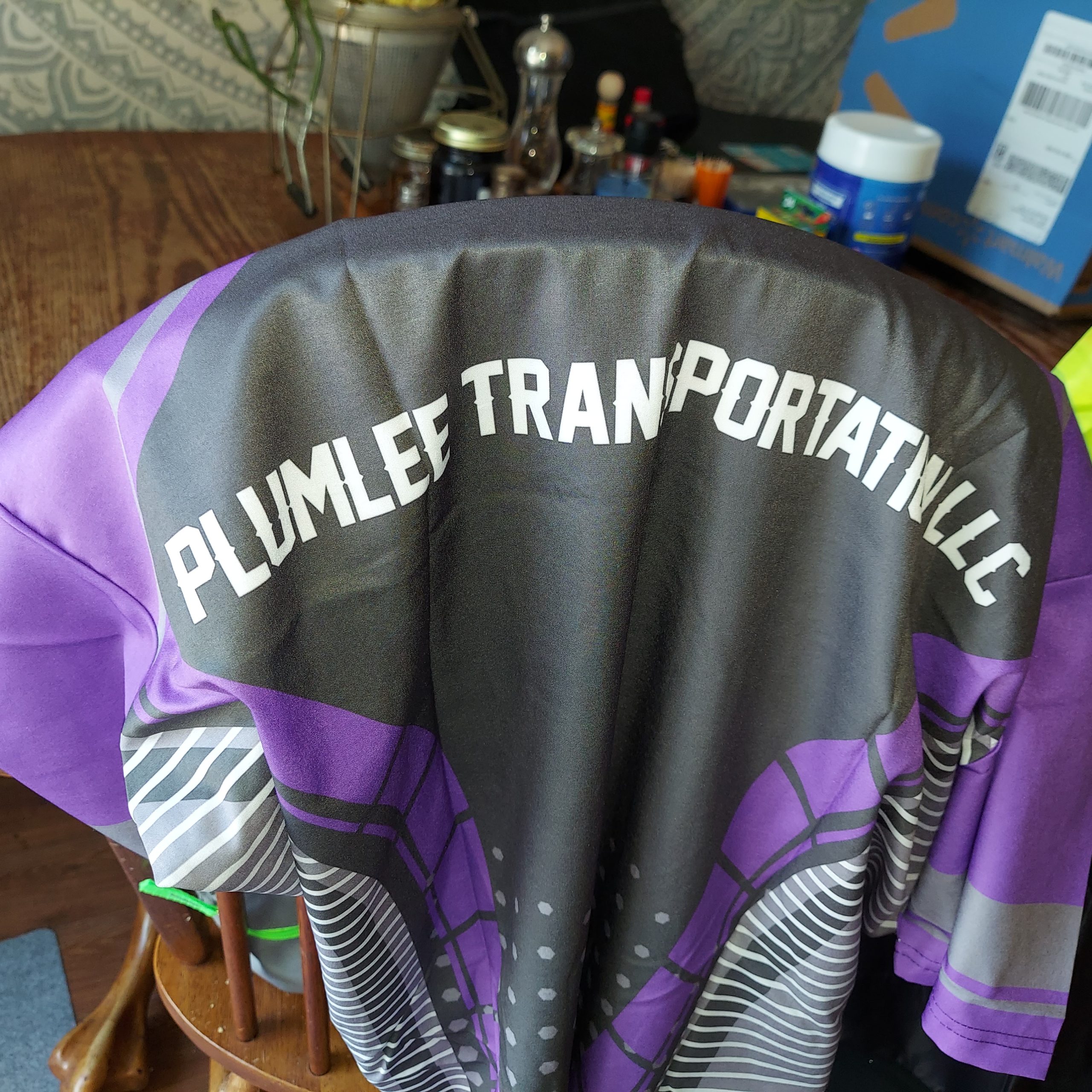 Click to view full screen Personalized Name Workwear Style All Over Printed Clothes DD466 photo review