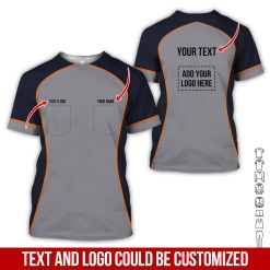 Pocket – Custom Text and Logo Mechanic Uniform 3D - photo 118