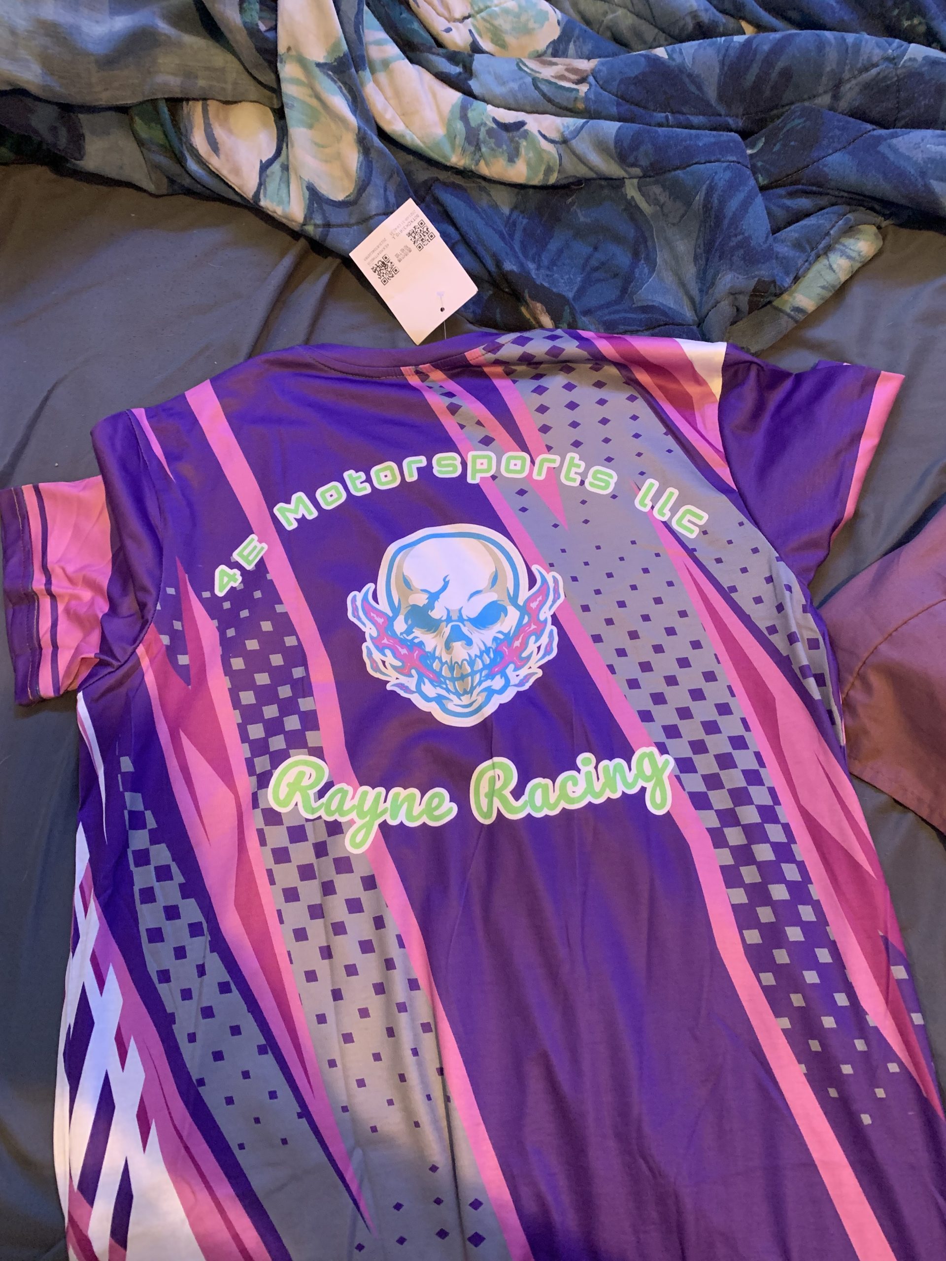 Click to view full screen Customized Text Uniform Full Colors All Over Printed Clothes PTT77 photo review