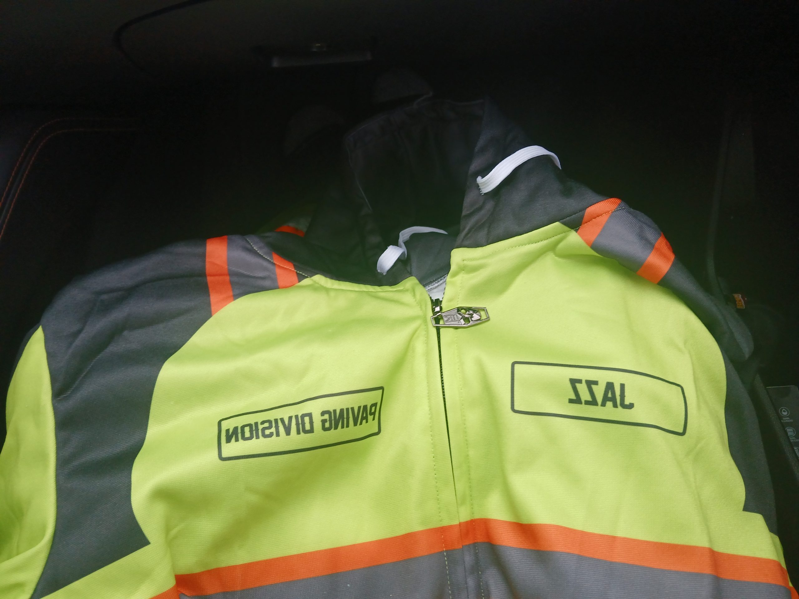 Click to view full screen Customized Name And Text Workwear Style All Over Printed Clothes MB57 photo review