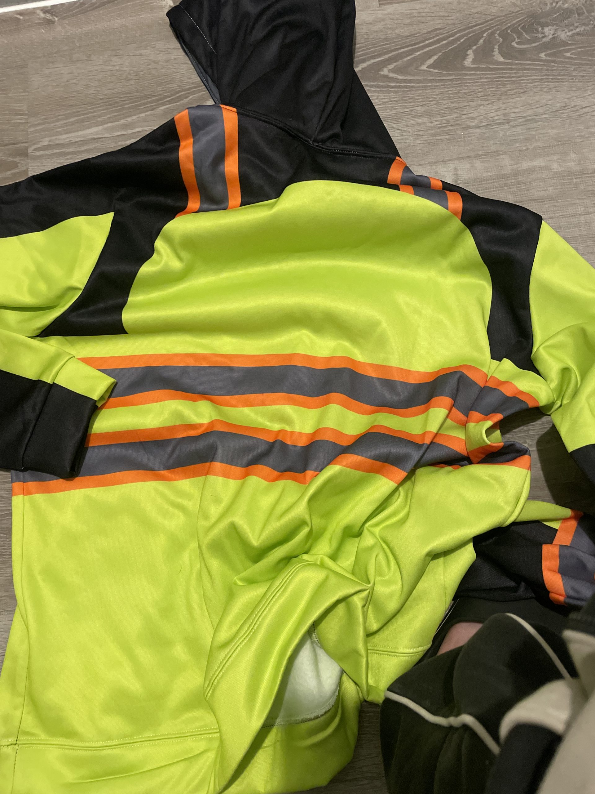 Click to view full screen Customized Name And Text Workwear Style All Over Printed Clothes MB57 photo review