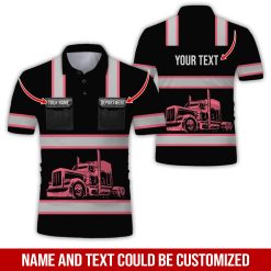 Pocket – Custom Name Full Color Semi Truck Hoodie - photo 118