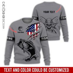 Custom Fishing Full Color Hoodie - photo 118