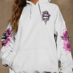 Yes I'm a B Flower Skull All Over Print - photo 7