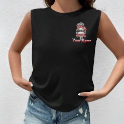 Custom Red Yes I’m a B Flower Skull All Over Print - photo 11
