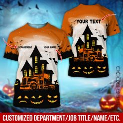 Custom Trucker Halloween 3D Hoodie - photo 10